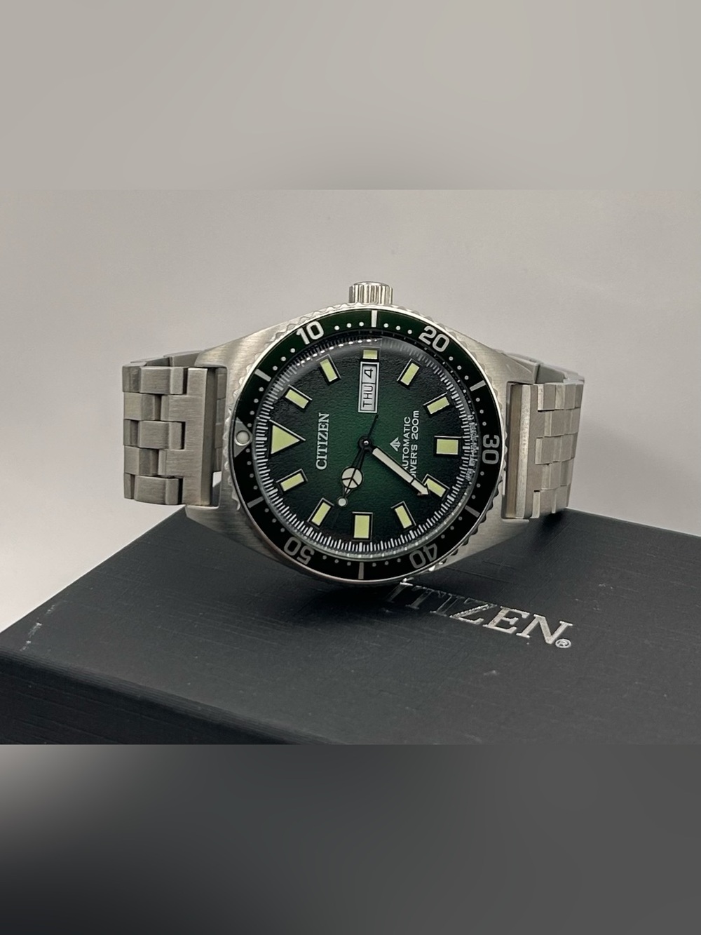 Citizen Promaster Diver Men’s Green Dial Automatic 41mm Watch - NY0121-50X